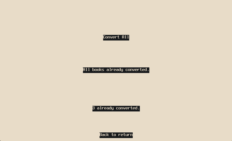 Convert all