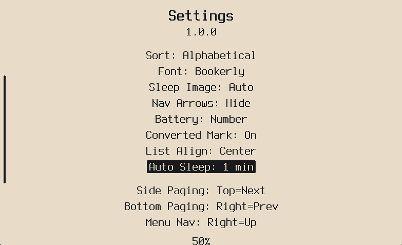 List alignment